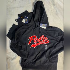 Polo Ralph lauren hoodie suite size Large